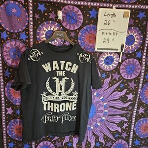 Team Tooke MMA Watch The Throne Double Sided Cornerman T-Shirt!